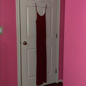 Burgundy Summer Dress from H&M